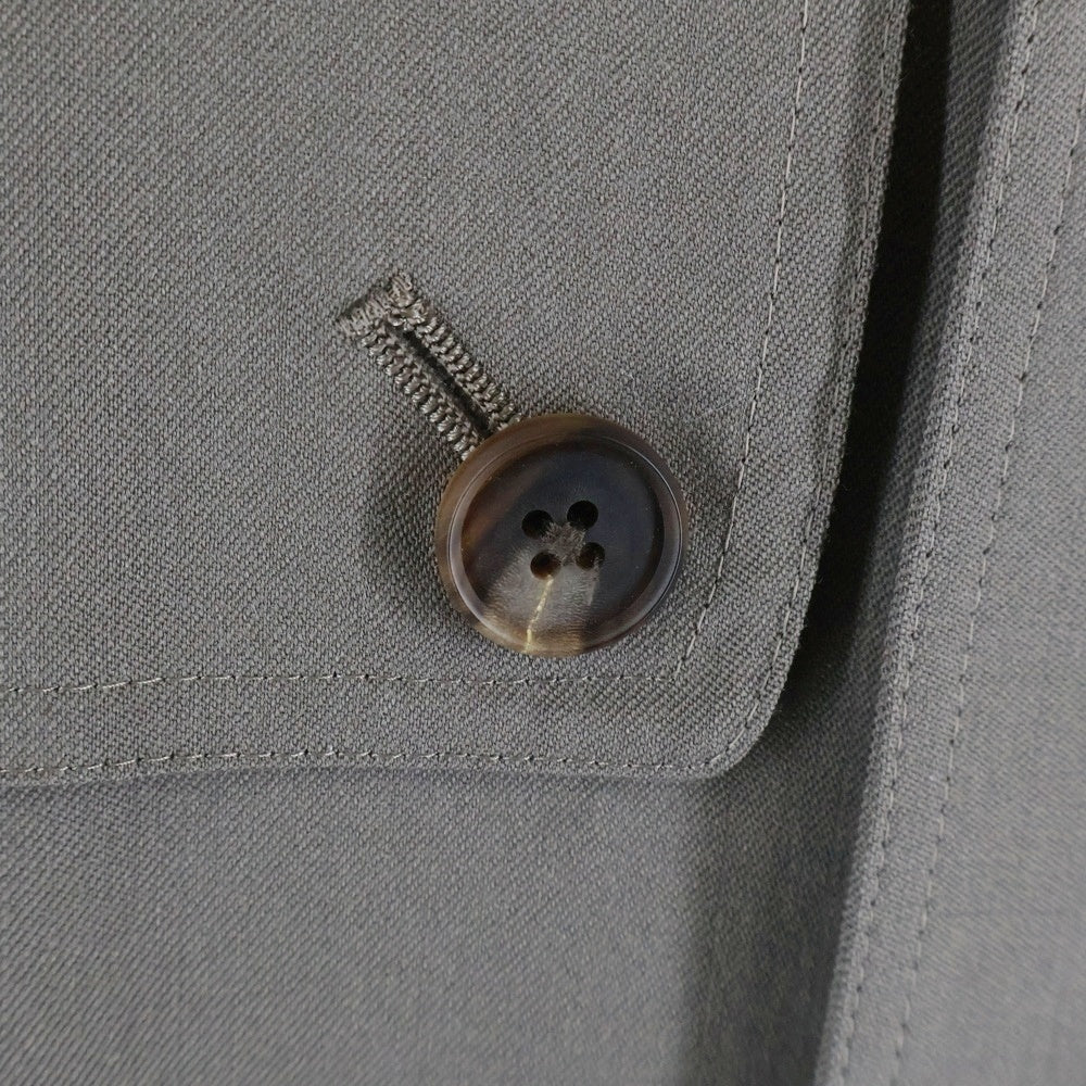 Stein(シュタイン) OVERSIZED HARRINGTON ZIP JACKET オーバーサイズ ハリントン ジップアップ ジャケット ダークブラウン ST 353-1