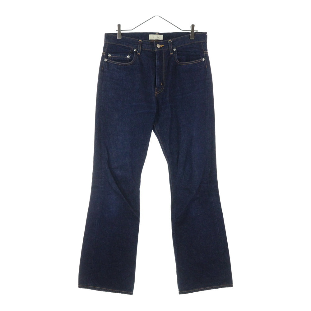 Jieda(ジエダ) 21AW OW FLARE DENIM PANTS ジップフライ ウォッシュ フレア デニムパンツ インディゴ JIE-STD-PT05-OW