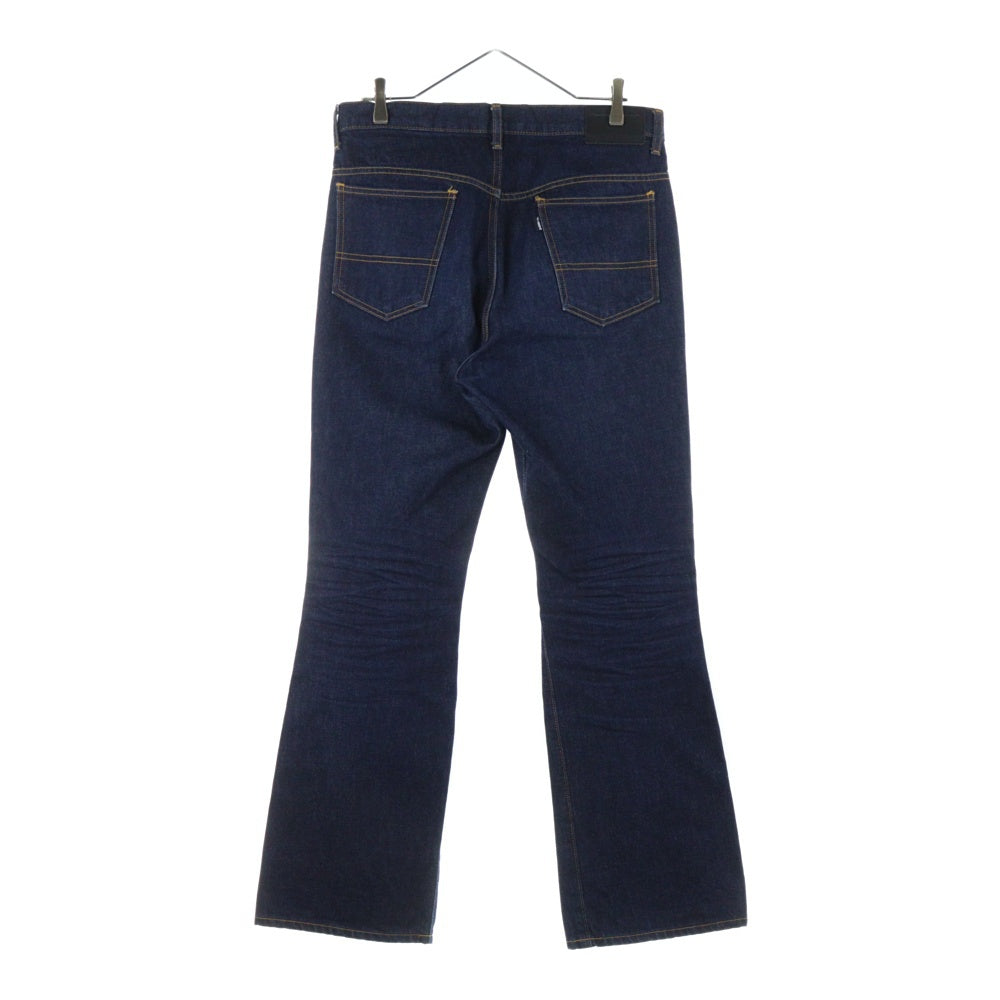 Jieda(ジエダ) 21AW OW FLARE DENIM PANTS ジップフライ ウォッシュ フレア デニムパンツ インディゴ JIE-STD-PT05-OW