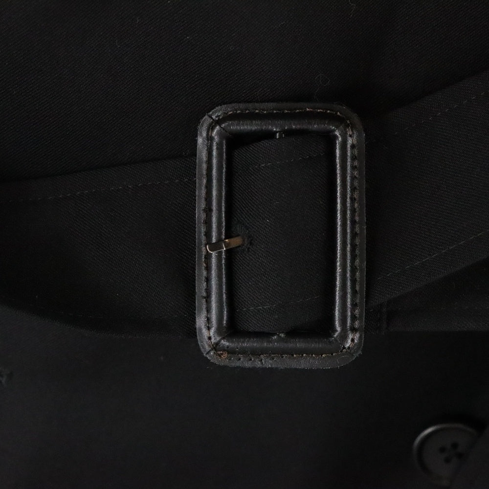 Stein(シュタイン) DEFORMATION TRENCH COAT ディフォーメーション ロング トレンチコート ブラック ST 175-1