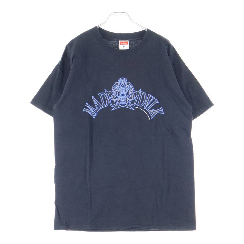 VINTAGE(ヴィンテージ) 90S THE MAD CAPSULE MARKETS DEVILOCK ザマッドカプセルマーケッツ デビロック グラフィックプリント クルーネック 半袖Tシャツ カットソー ブラック