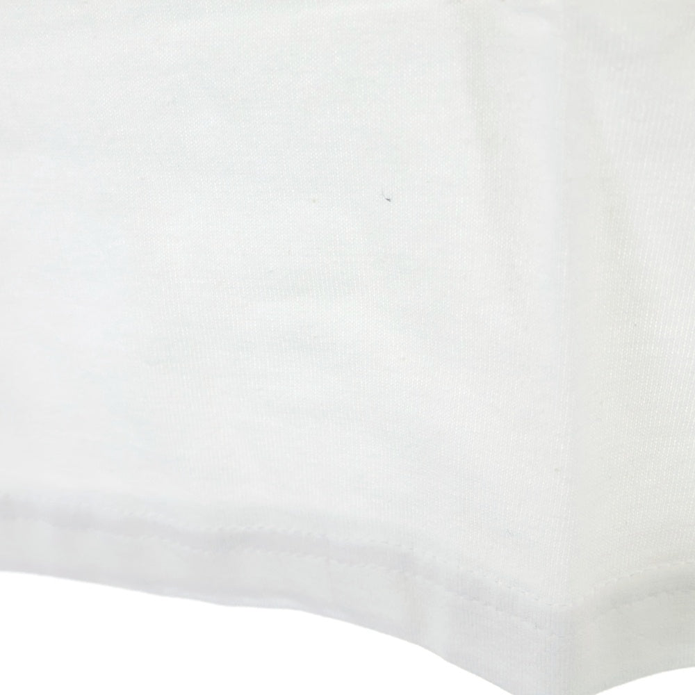 MEDICOM TOY(メディコムトイ) BE@RBRICK BR2 BA-TSU ベアブリック バトルロワイアルII鎮魂歌 2003 両面プリント クルーネック 半袖Tシャツ カットソー ホワイト 100%フィギュア2体セット