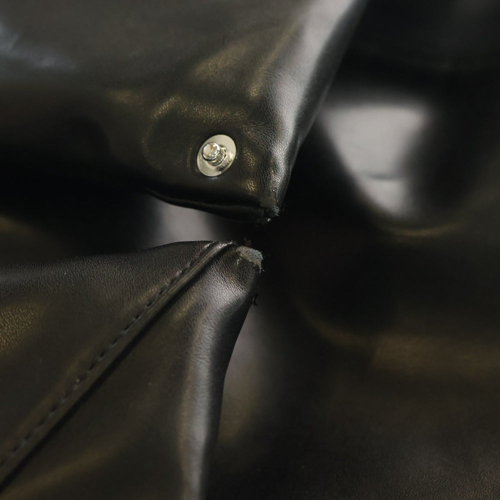 MM6 Maison Margiela(エムエムシックスメゾンマルジェラ) JAPANESE ジャパニーズ レザー トートバッグ ブラック S54WD0039 P4313