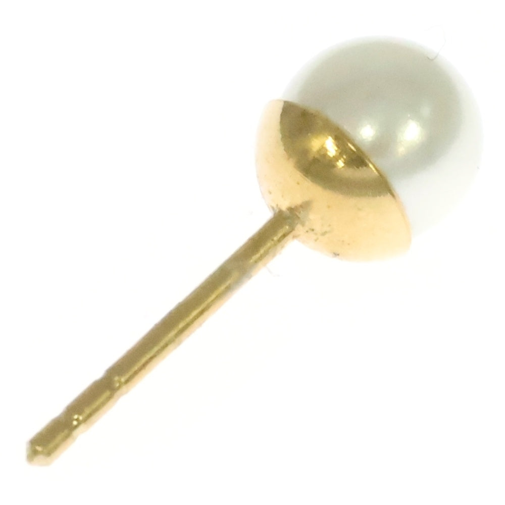 DIOR(ディオール) Tribales トライバル ロゴ メタル レジンパール ピアス ゴールド E2380WOMCY