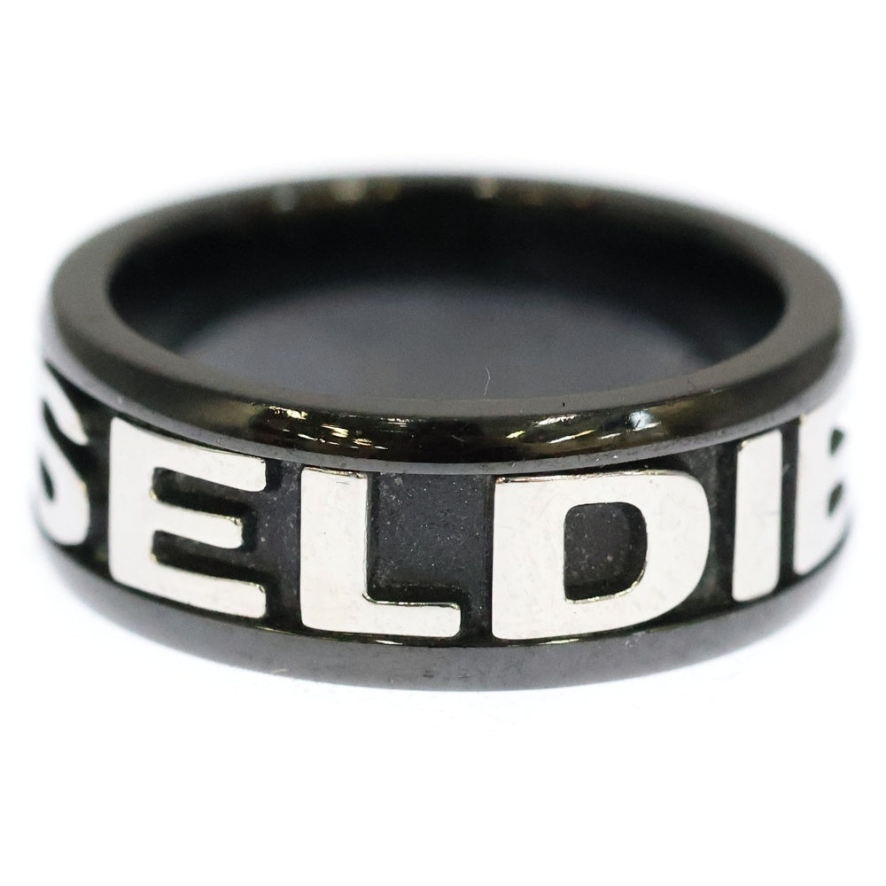 DIESEL(ディーゼル) ロゴ スツール リング ブラック