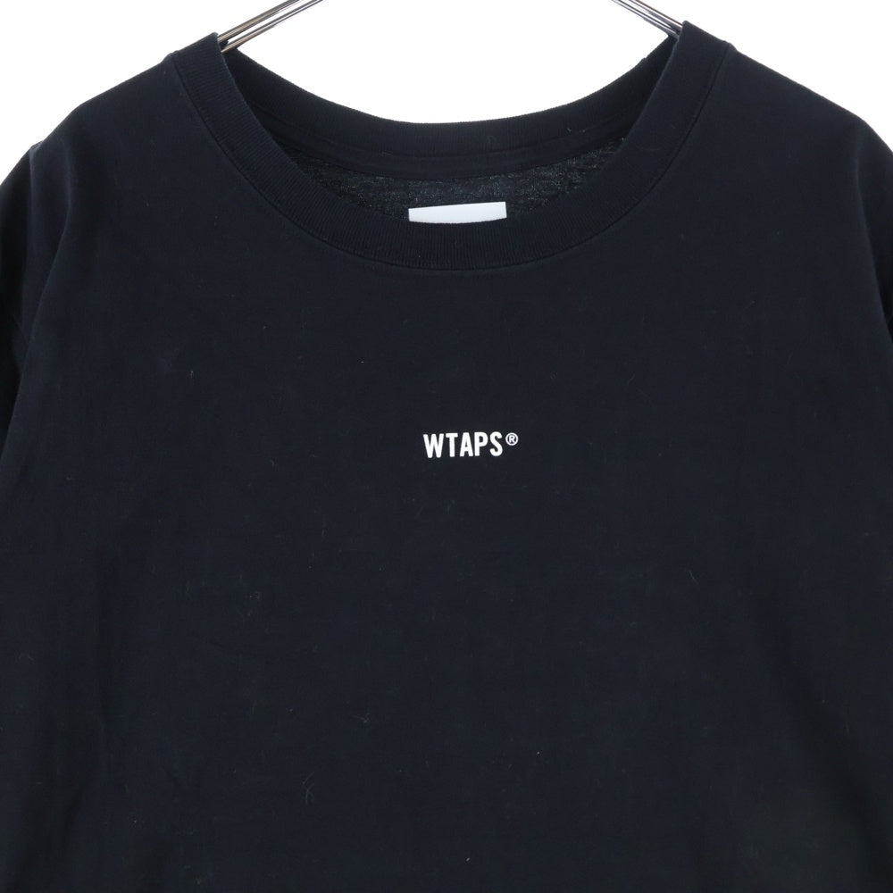 WTAPS(ダブルタップス) 20SS GPS 02 TEE バックプリントTシャツ 半袖クルーネックカットソー ブラック 201PCDT-ST09S