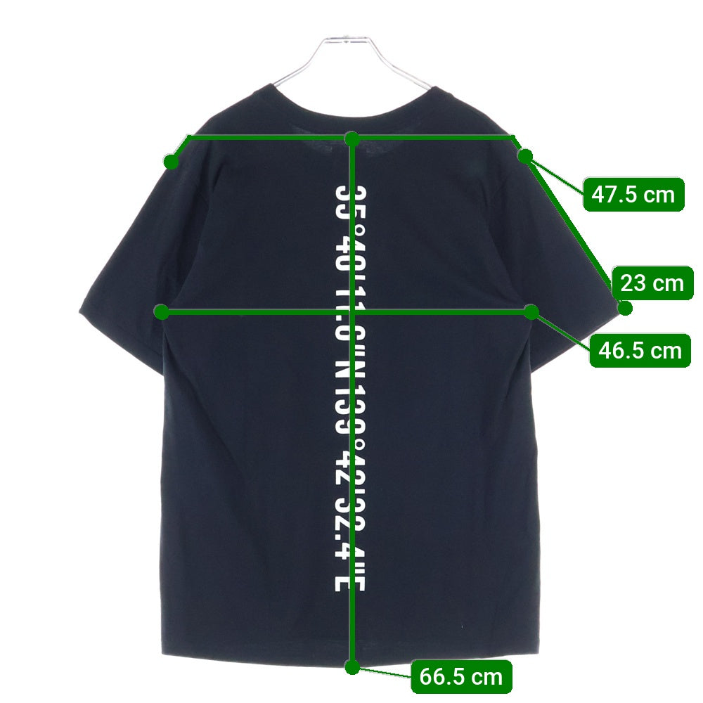 WTAPS(ダブルタップス) 20SS GPS 02 TEE バックプリントTシャツ 半袖クルーネックカットソー ブラック 201PCDT-ST09S