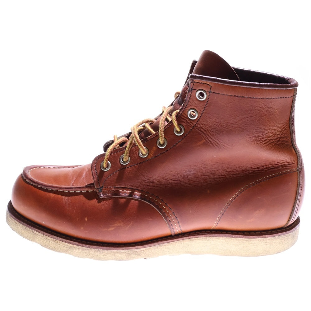 RED WING(レッド ウイング) 6inch Classic Moc クラシックモック レザー ハイカットブーツ ブラウン 875