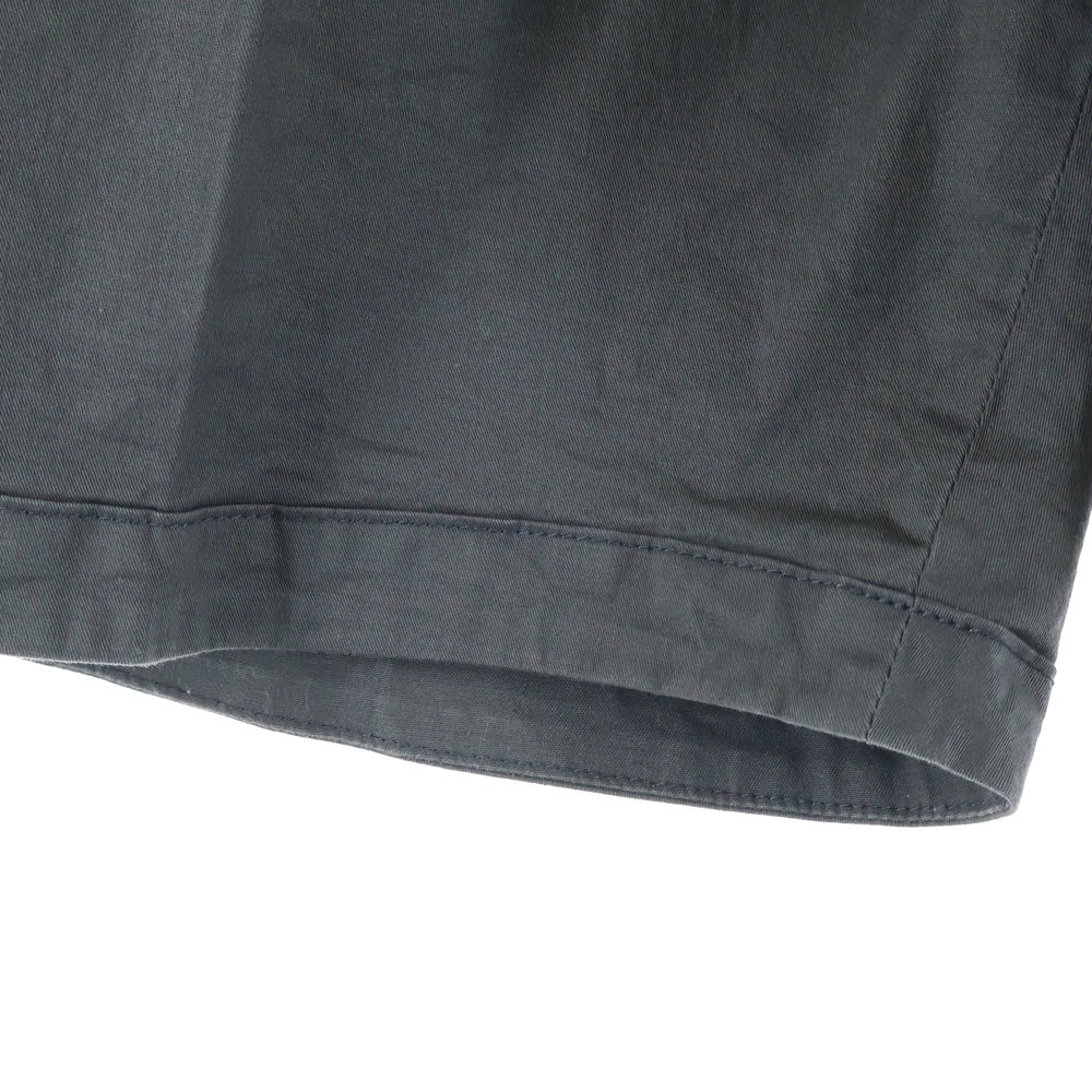 NEIGHBORHOOD(ネイバーフッド) 22SS TUCK C-ST ジップフライ ワンタック コットン ショーツ ハーフパンツ グレー 221AQNH-PTM07
