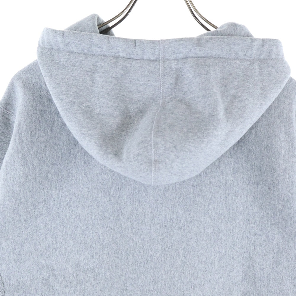 SUPREME(シュプリーム) 19AW Bandana Box Logo Hooded Sweatshirt バンダナ ボックスロゴ プルオーバー スウェット パーカー グレー/ブルー