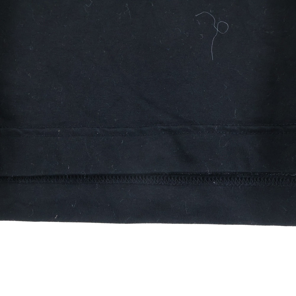 UNIFORM EXPERIMENT(ユニフォームエクスペリメント) STENCIL LOGO WIDE TEE ステンシル ロゴ プリント クルーネック ワイド 半袖Tシャツ カットソー ブラック UE-230030