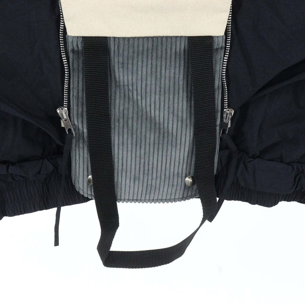 CRAIG GREEN(クレイググリーン) 22AW PACKABLE JACKET 異素材切替 パッカブル ジップアップフーデッドジャケット マルチカラー