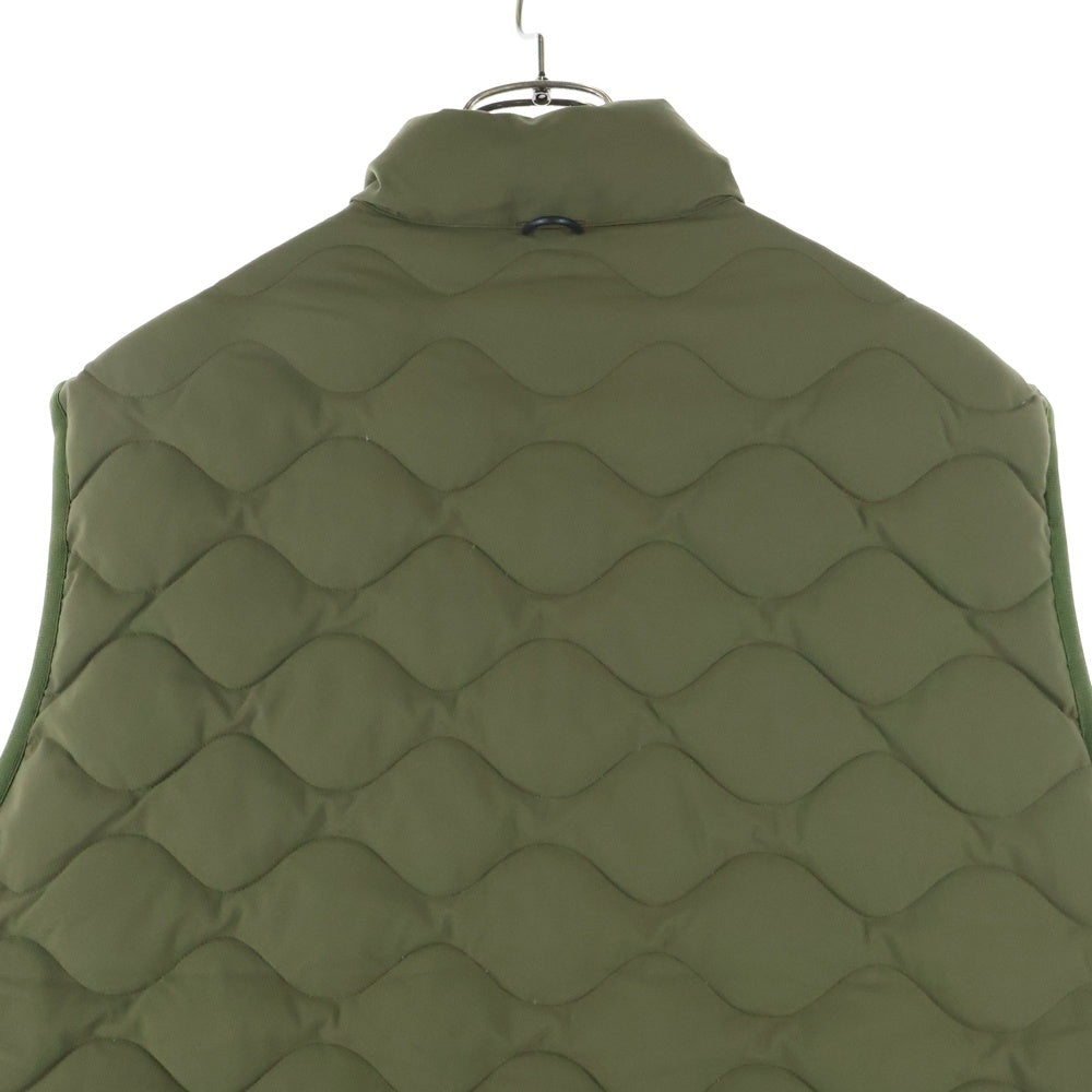 DAIWA PIER39(ダイワ ピアサーティナイン) TECH QUILT STAND COLLAR LINER VEST テック キルティング スタンドカラー ライナー ベスト カーキ BJ-24022W