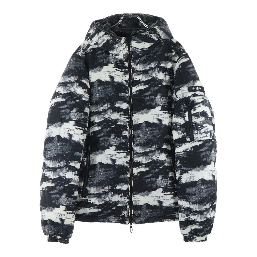 TATRAS(タトラス) 20AW GAURO ガロウ リバーシブル ジップアップ ダウンジャケット グレー/ホワイト MTAT20A4711-D