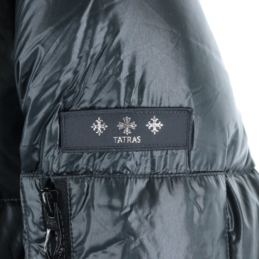 TATRAS(タトラス) 20AW GAURO ガロウ リバーシブル ジップアップ ダウンジャケット グレー/ホワイト MTAT20A4711-D