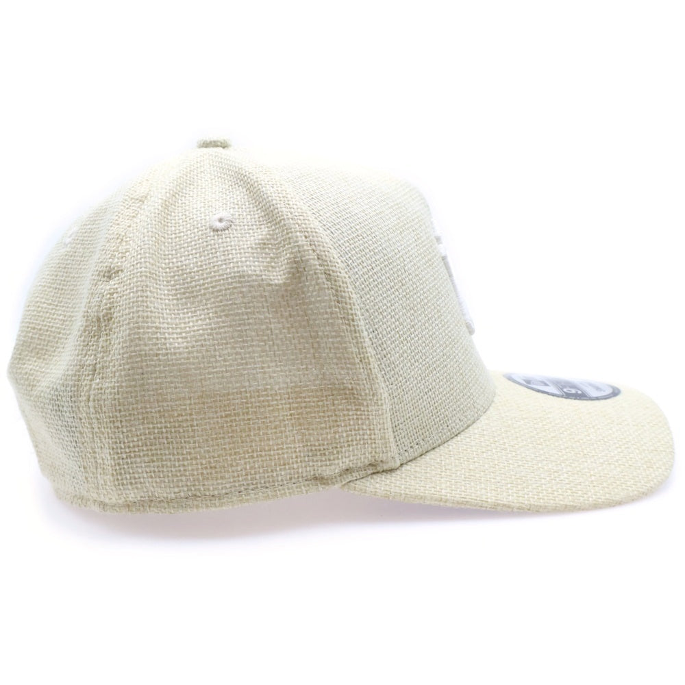 KITH(キス) × NEW ERA 9FIFTY RAFFIA ニューエラ 6パネル ベースボール キャップ ラフィア 帽子 ナチュラル 25‐095‐060‐0025‐2‐0