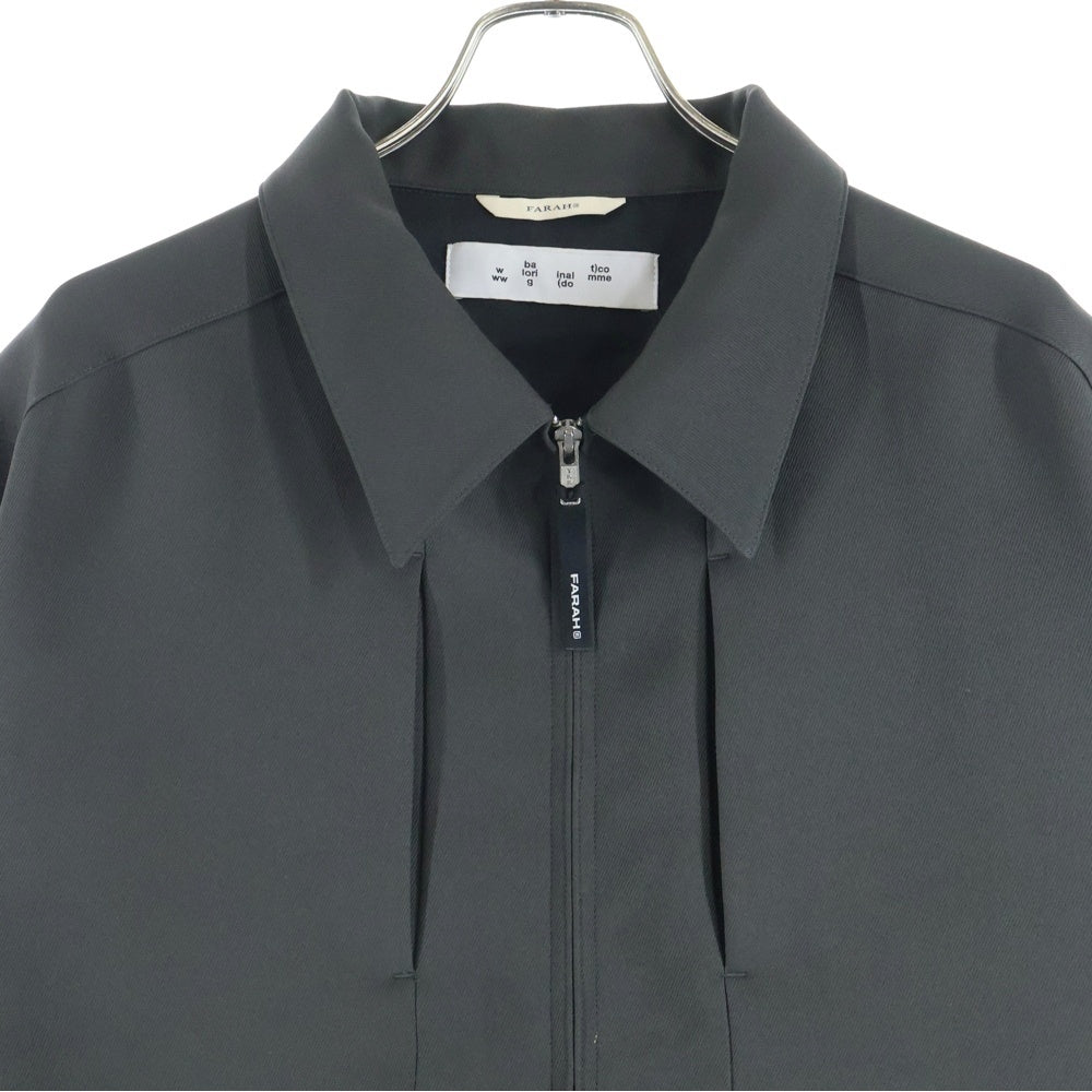 bal(バル) 24AW × FARAH Original Zip Blouson ファーラー オリジナル ジップアップ ブルゾン ジャケット カーキ FR243M10BL01
