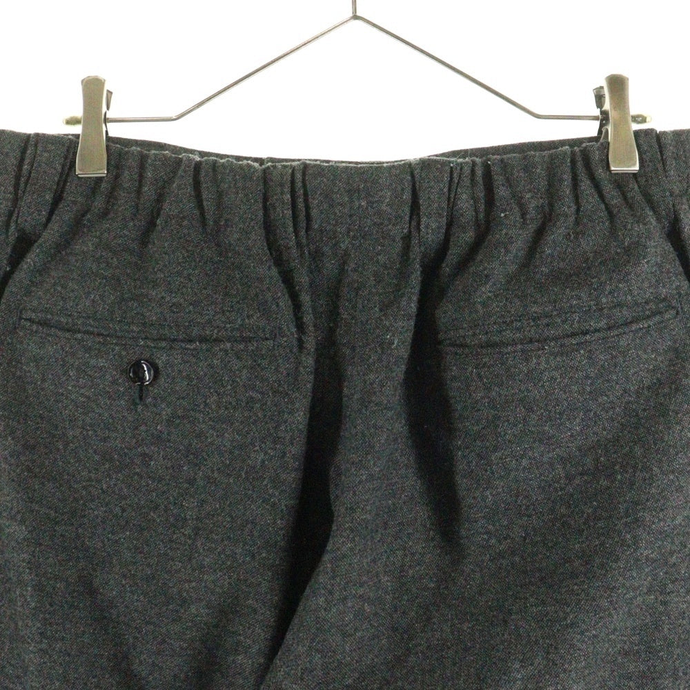 SOPHNET.(ソフネット) 22AW HOME SPUN WAIST SHIRRING SLACKS ホーム スパン ウエスト シャーリング イージーテーパードスラックス グレー SOPH-222013