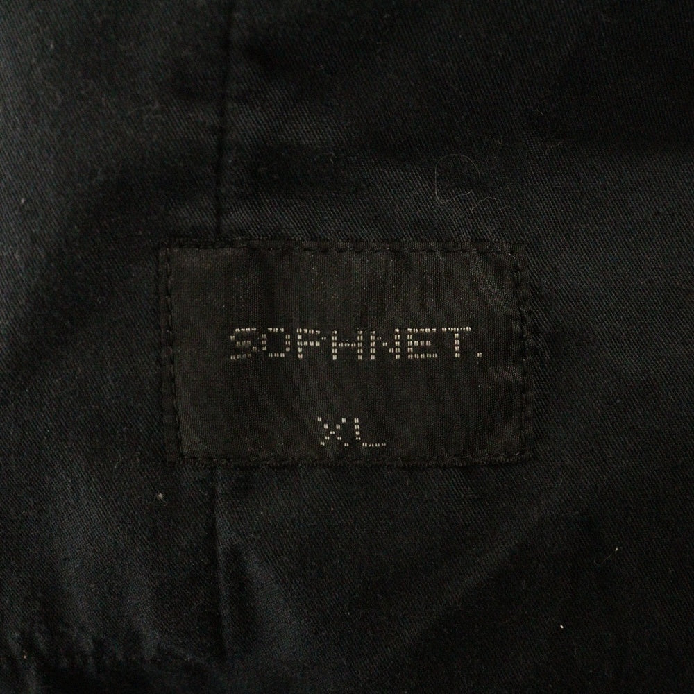 SOPHNET.(ソフネット) 22AW HOME SPUN WAIST SHIRRING SLACKS ホーム スパン ウエスト シャーリング イージーテーパードスラックス グレー SOPH-222013