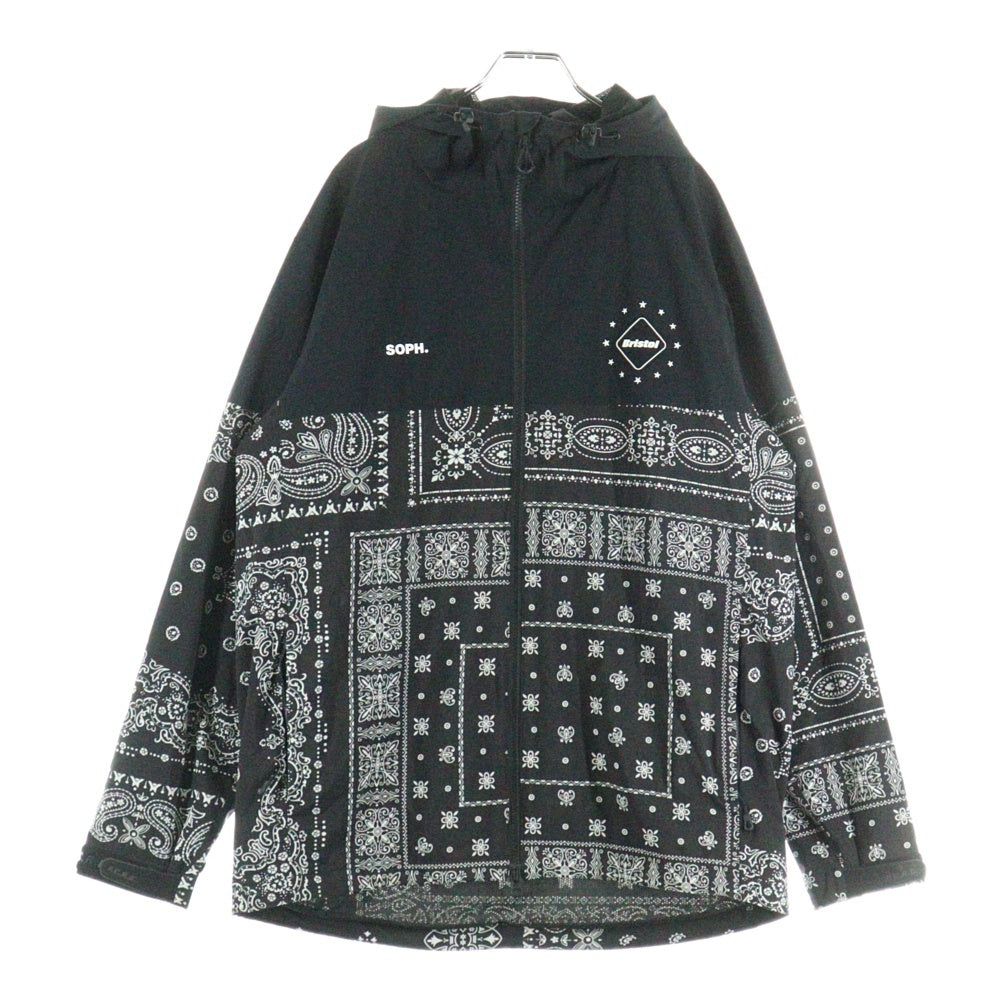 F.C.R.B./F.C.Real Bristol/FCRB(エフシーアールビー/エフシーレアルブリストル) 22AW BANDANA TRAINING JACKET バンダナ トレーニング ナイロンジャケット FCRB-222115