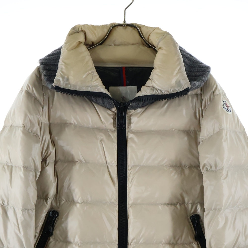 MONCLER(モンクレール) CIGALE RAIN SYSTEM シガール ニット コンビネーション ナイロン ダウンジャケット ベージュ 220934639605