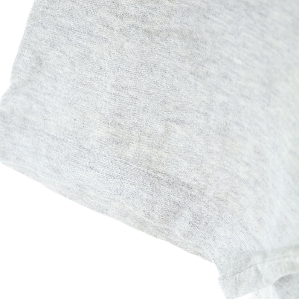 COMME des GARCONS HOMME PLUS(コムデギャルソンオムプリュス) 10SS AD2009 アクリルウールポケット コットン クルーネック 半袖Tシャツ カットソー グレー/ブルー PE-T004