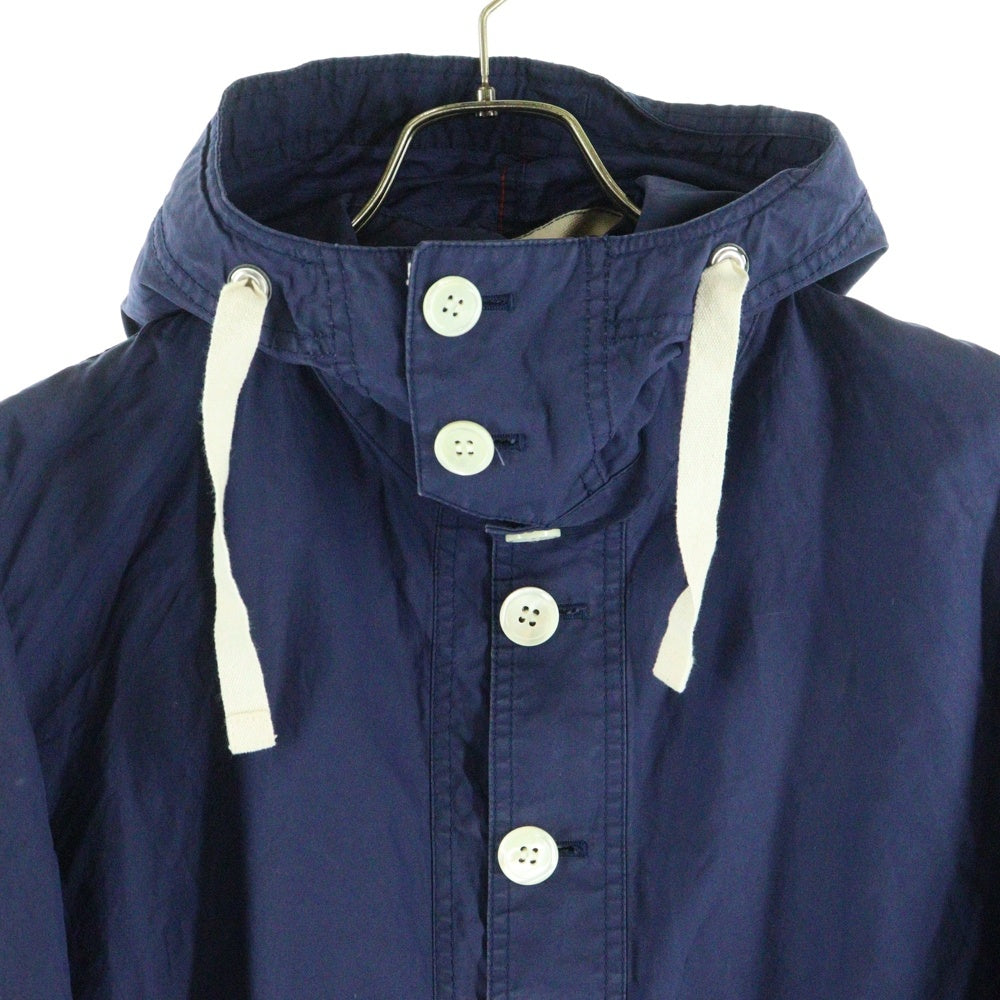 JUNYA WATANABE COMME des GARCONS(ジュンヤワタナベ コムデギャルソン) 11SS AD2010 ボタンアップ コットン アノラックパーカー ネイビー WG-J020