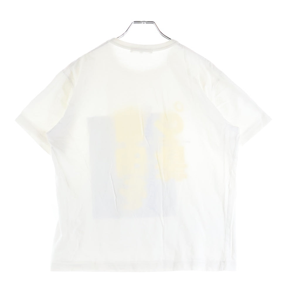COMME des GARCONS(コムデギャルソン) 15AW AD2015 自由を着る フロントプリント クルーネック 半袖Tシャツ カットソー ホワイト OP-T101