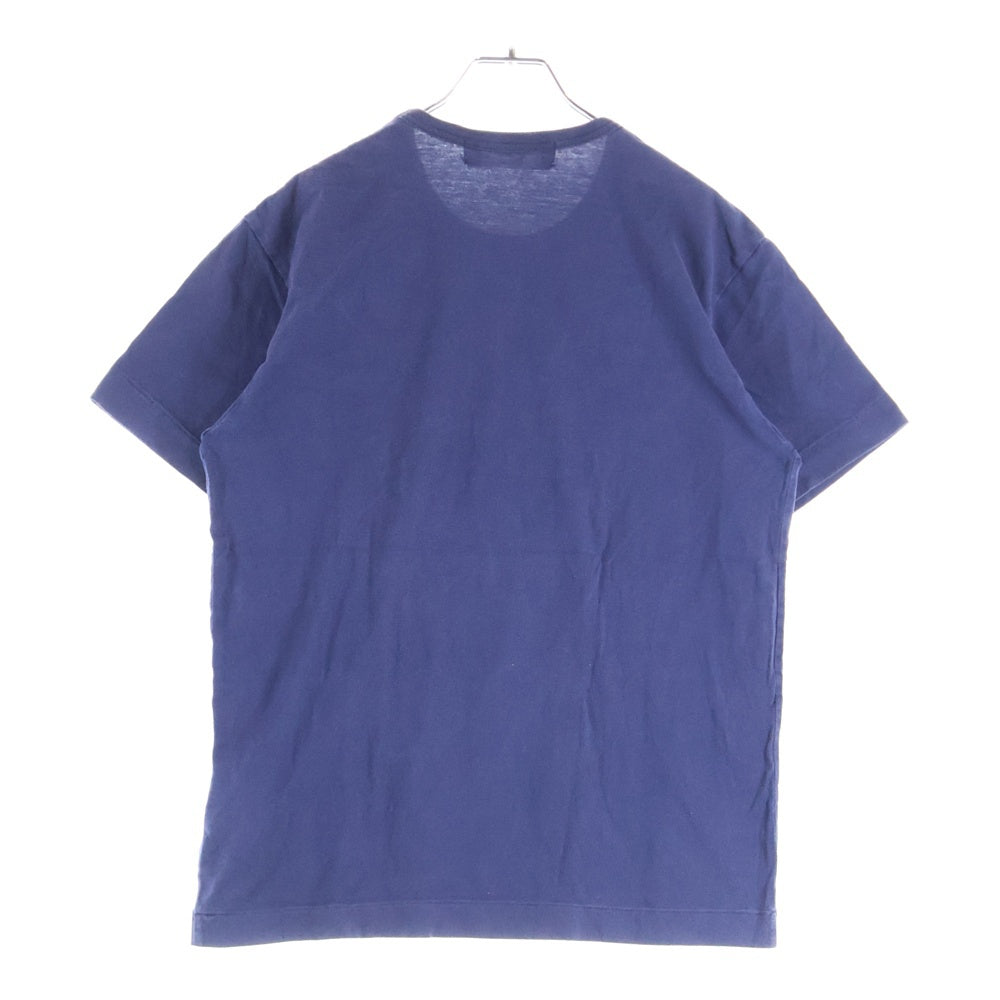 PLAY COMME des GARCONS(プレイコムデギャルソン) AD2012 ハートロゴ コットン クルーネック 半袖Tシャツ カットソー ネイビー AZ-T184