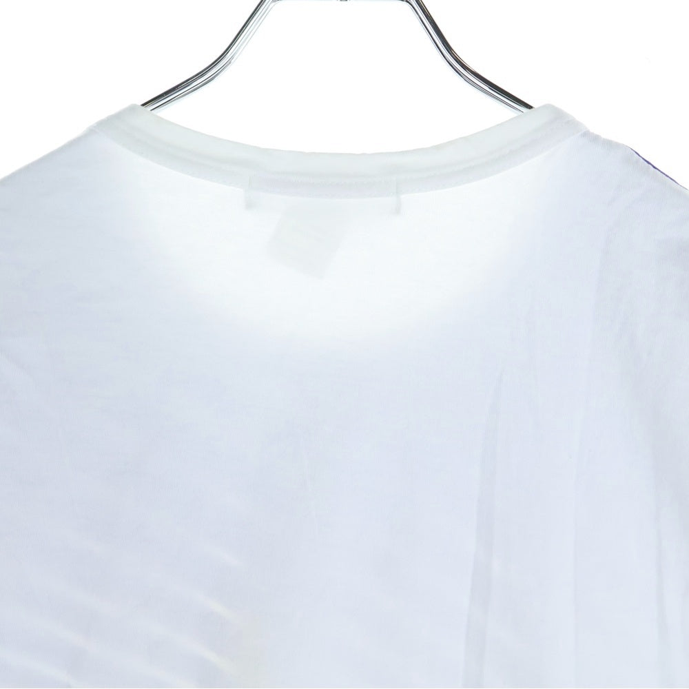 COMME des GARCONS SHIRT(コムデギャルソンシャツ) トルコ製 バイアスストライプ クルーネック 半袖Tシャツ カットソー ブルー/ホワイト S25112