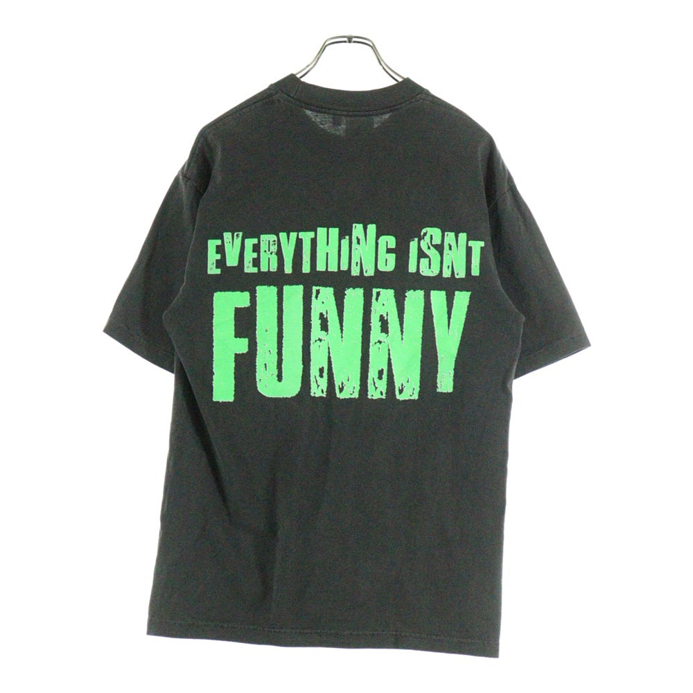 Endless Denim(エンドレス デニム) FUNNY CLOWN SHIRT ファニークラウン プリントTシャツ 半袖カットソー ブラック