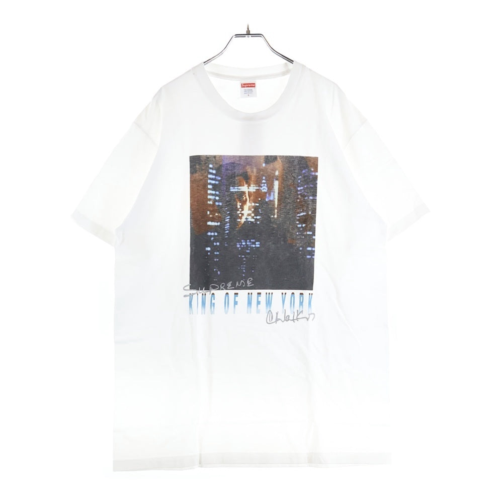 SUPREME(シュプリーム) 19SS King of New York Tee キング オブ ニューヨークシティ クルーネック カッソー 半袖Tシャツ ホワイト