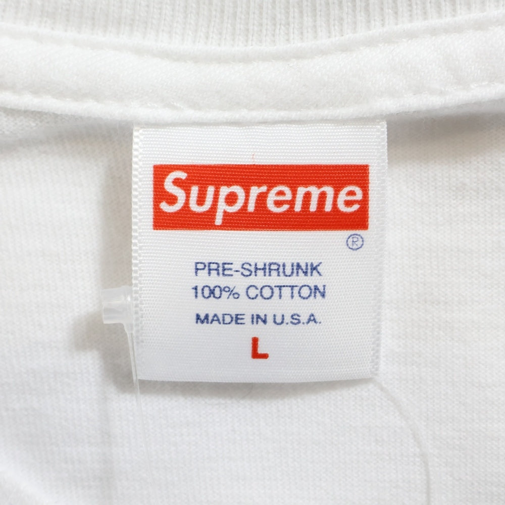 SUPREME(シュプリーム) 19SS King of New York Tee キング オブ ニューヨークシティ クルーネック カッソー 半袖Tシャツ ホワイト