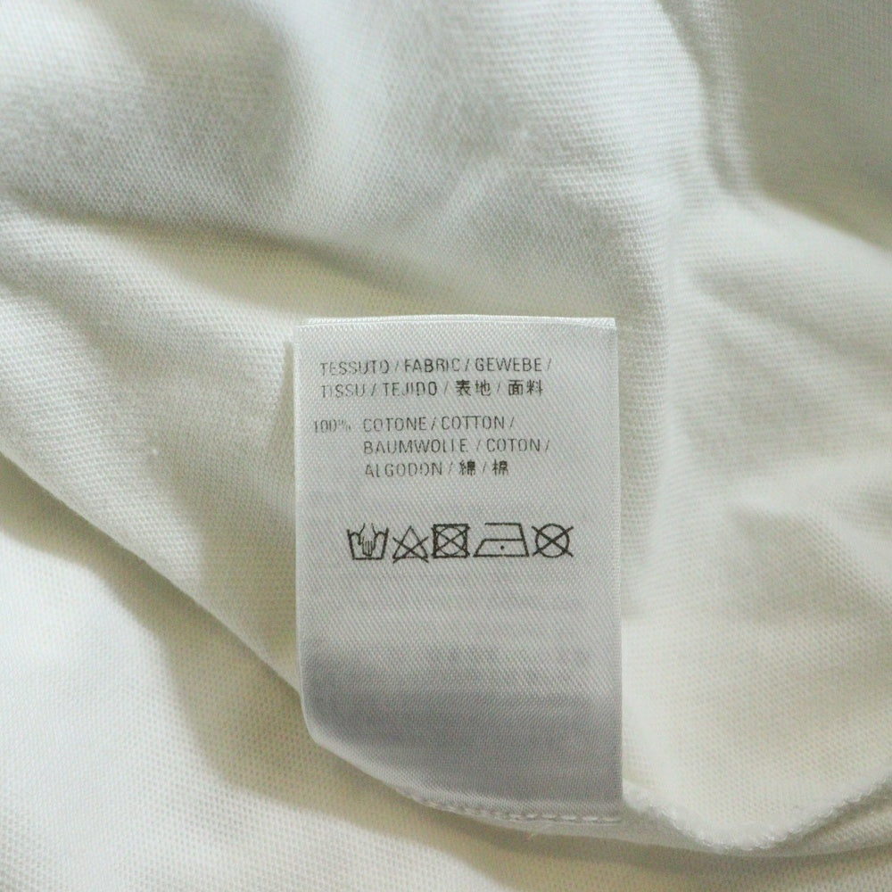 BALENCIAGA(バレンシアガ) 20AW GYM WEAR LOGO T-SHIRT ジム ウェア ロゴ プリント クルーネック 半袖Tシャツ カットソー ホワイト 620969 TIVD5