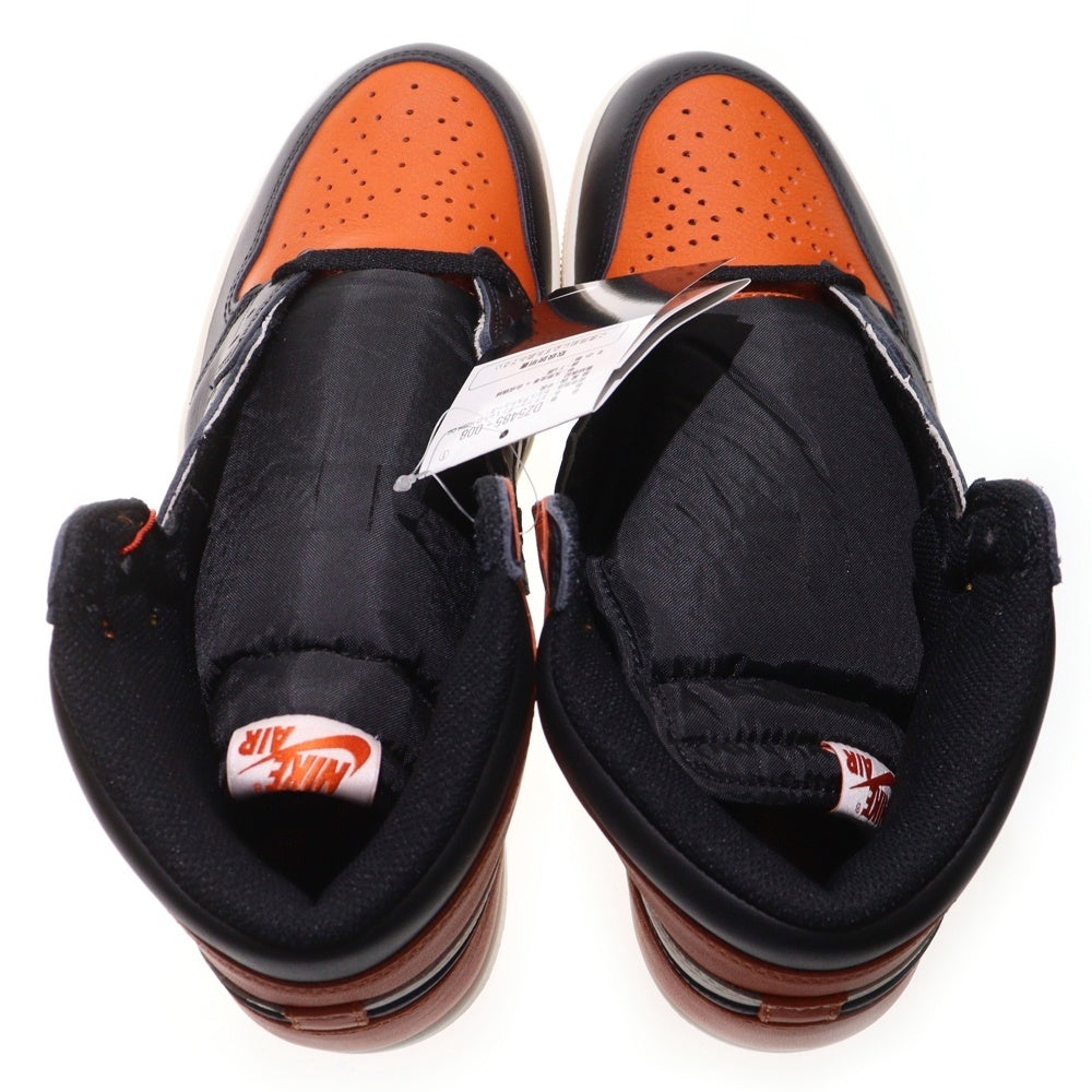 NIKE(ナイキ) AIR JORDAN 1 RETRO HIGH OG Shattered Backboard エアジョーダン1 レトロ シャッタードバックボード ハイカットスニーカー US11.5/29.5cm DZ5485-008