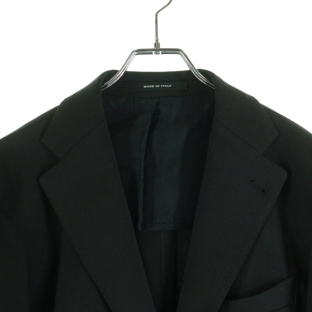 TAGLIATORE(タリアトーレ) メタルボタン ノッチドラペル ウール 2B テーラードジャケット ブラック 1SVS22B