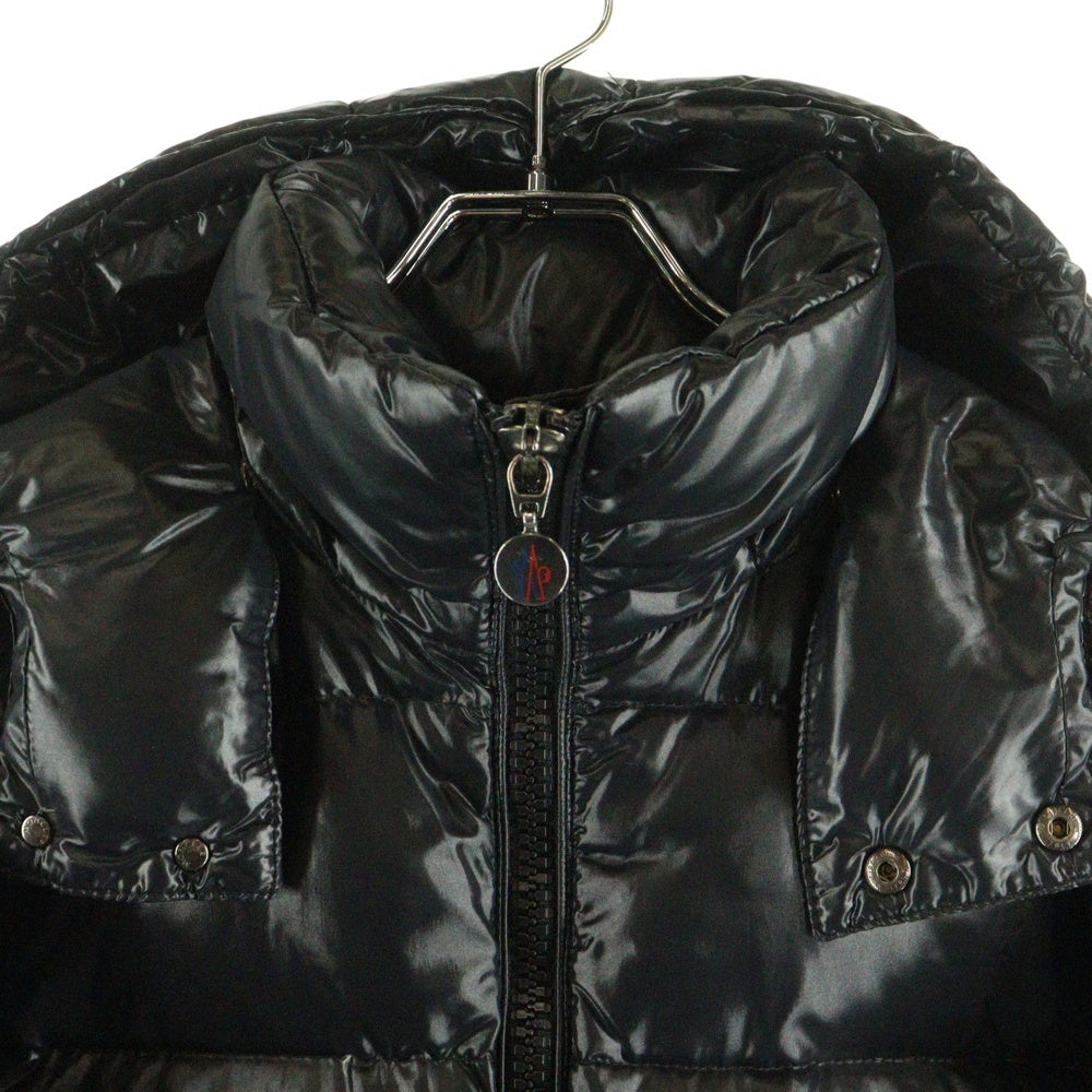 MONCLER(モンクレール) MAYA マヤ ナイロン ジップアップフーデット ダウンジャケット ブラック 40366