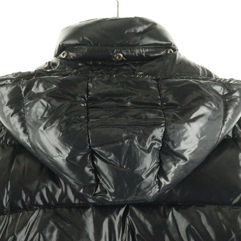 MONCLER(モンクレール) MAYA マヤ ナイロン ジップアップフーデット ダウンジャケット ブラック 40366