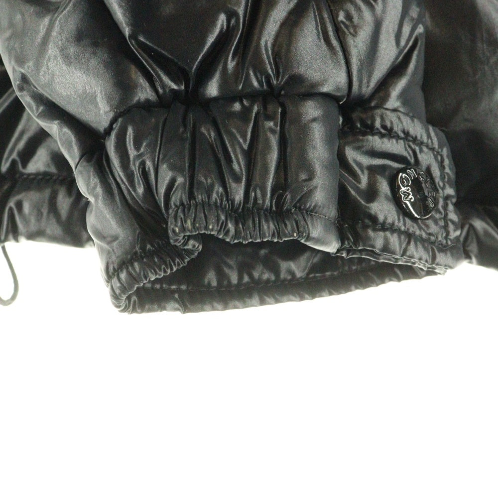 MONCLER(モンクレール) MAYA マヤ ナイロン ジップアップフーデット ダウンジャケット ブラック 40366