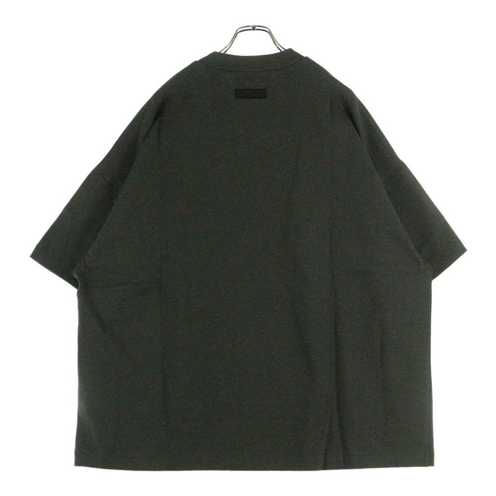 ESSENTIALS FEAR OF GOD(エッセンシャル フィアオブゴッド) 23AW CREWNECK T-SHIRT ロゴプリント クルーネック 半袖Tシャツ カットソー ブラック