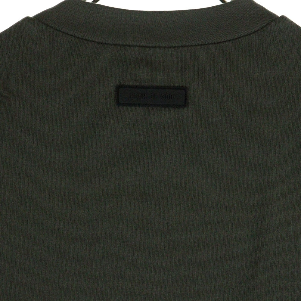 ESSENTIALS FEAR OF GOD(エッセンシャル フィアオブゴッド) 23AW CREWNECK T-SHIRT ロゴプリント クルーネック 半袖Tシャツ カットソー ブラック