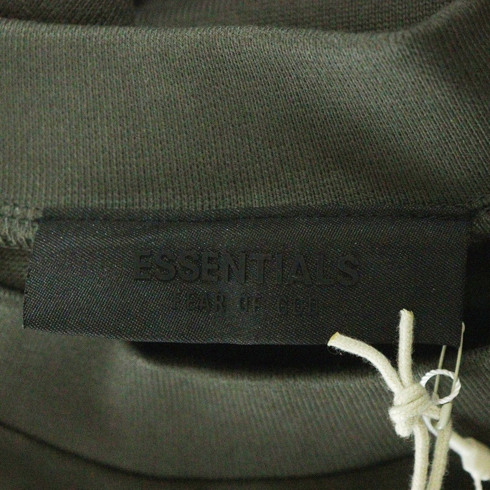 ESSENTIALS FEAR OF GOD(エッセンシャル フィアオブゴッド) 23AW CREWNECK T-SHIRT ロゴプリント クルーネック 半袖Tシャツ カットソー ブラック
