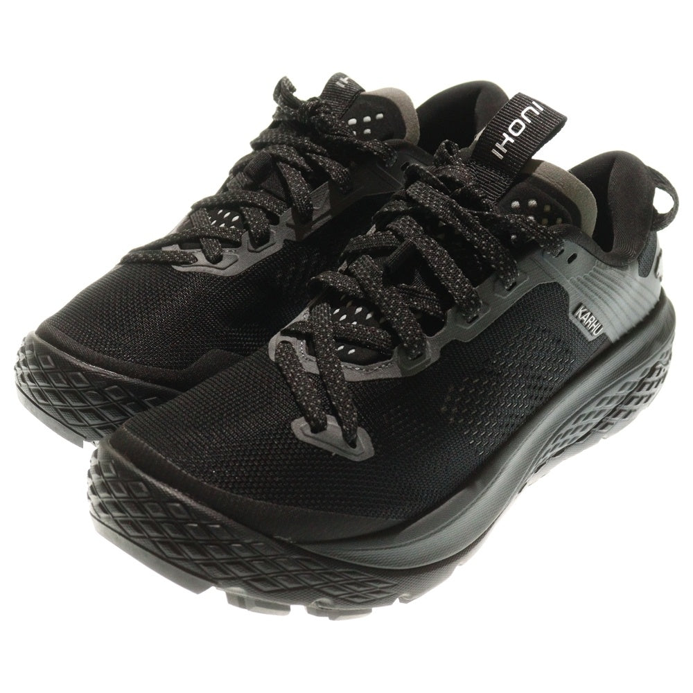 KARHU(カルフ) IKONI TRAIL WR イコニ トレイル ダブリューアール ローカットスニーカー レディース ブラック US7/24cm F204006