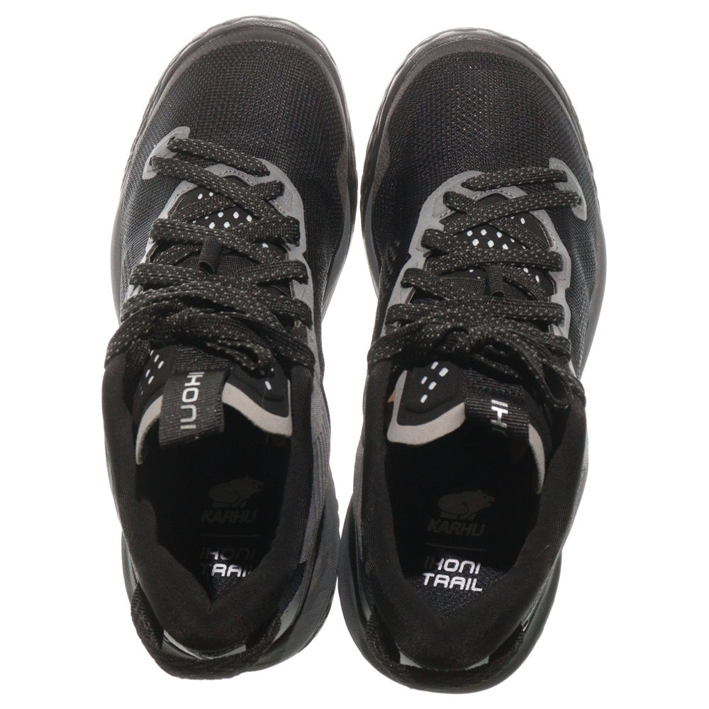 KARHU(カルフ) IKONI TRAIL WR イコニ トレイル ダブリューアール ローカットスニーカー レディース ブラック US7/24cm F204006
