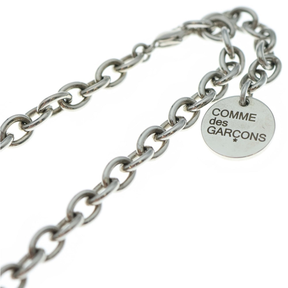 COMME des GARCONS(コムデギャルソン) × MIKIMOTO パール チェーンネックレス ホワイト/シルバー OZ-K807 レディース