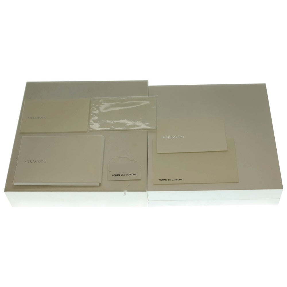 COMME des GARCONS(コムデギャルソン) × MIKIMOTO パール チェーンネックレス ホワイト/シルバー OZ-K807 レディース