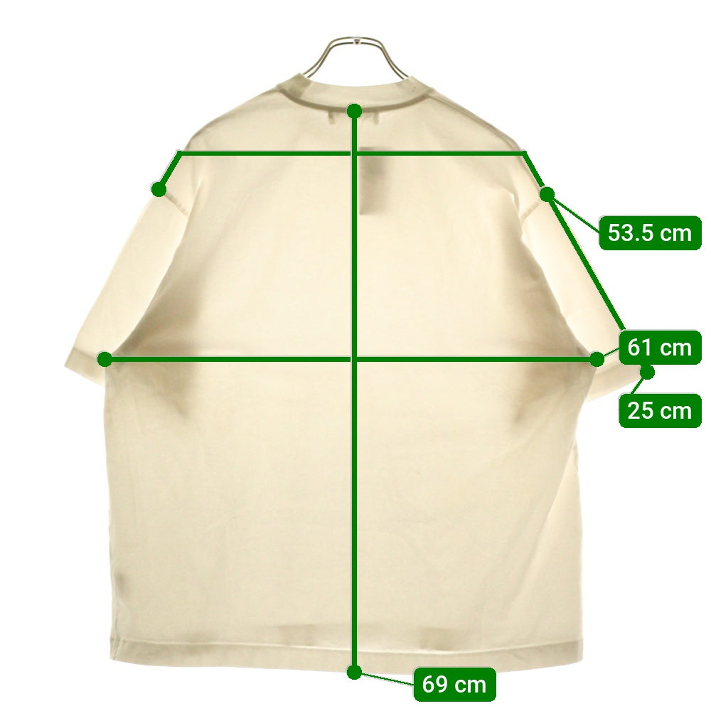 everyone(エブリワン) cotton s/s t-shirt クルーネック 半袖Tシャツ ホワイト EV-CS04