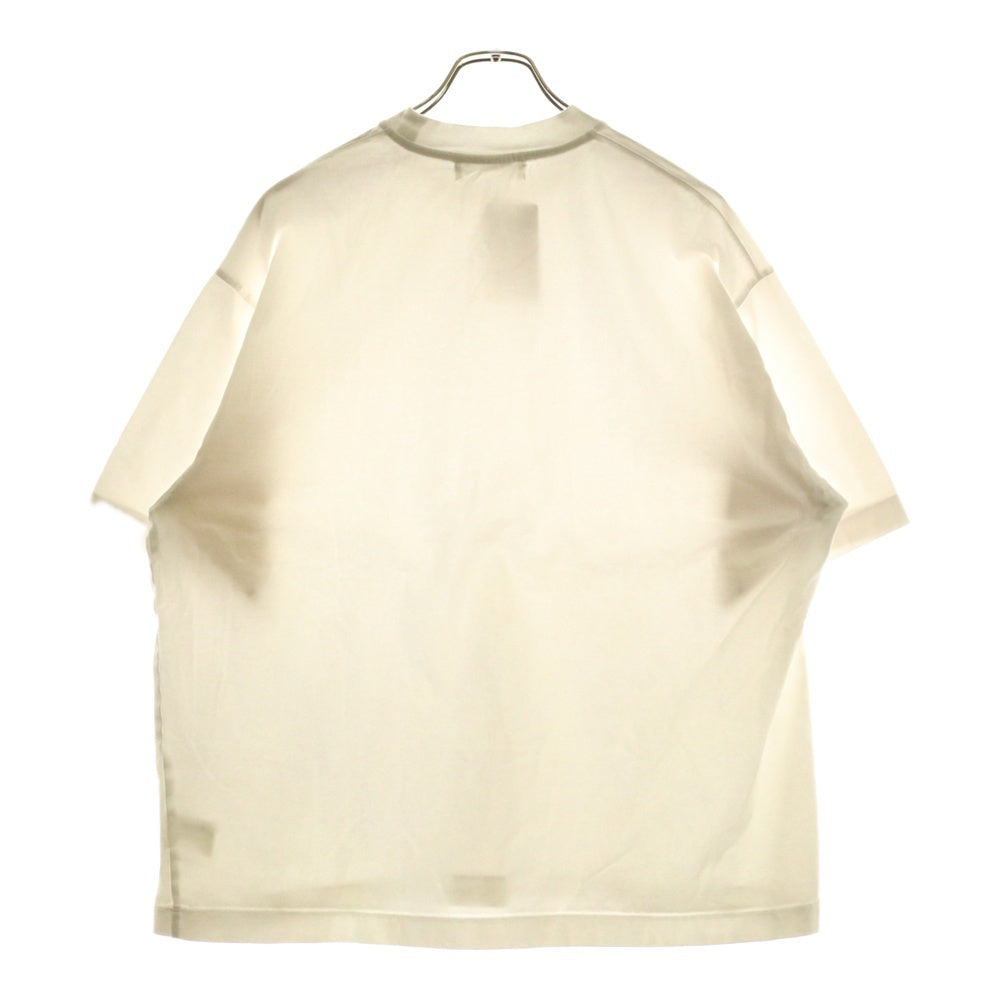 everyone(エブリワン) cotton s/s t-shirt クルーネック 半袖Tシャツ ホワイト EV-CS04