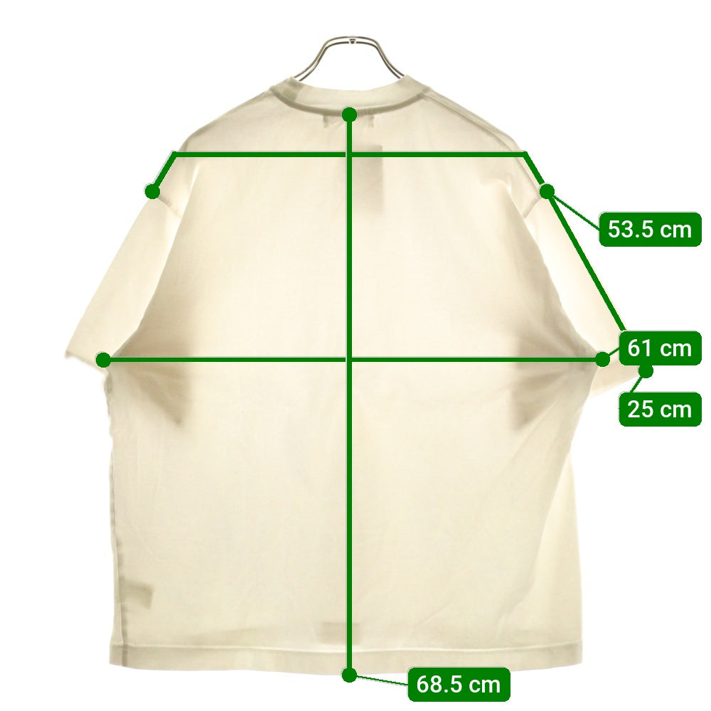 everyone(エブリワン) cotton s/s t-shirt クルーネック 半袖Tシャツ ホワイト EV-CS04