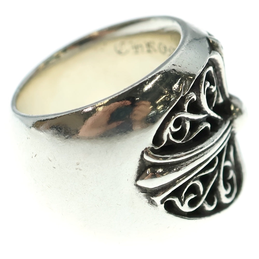 CHROME HEARTS(クロムハーツ) CLASSIC OVAL クラシックオーバルクロス リング シルバー BCA340